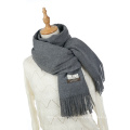 Winter Poncho Black Men's Cashmere Scarfs